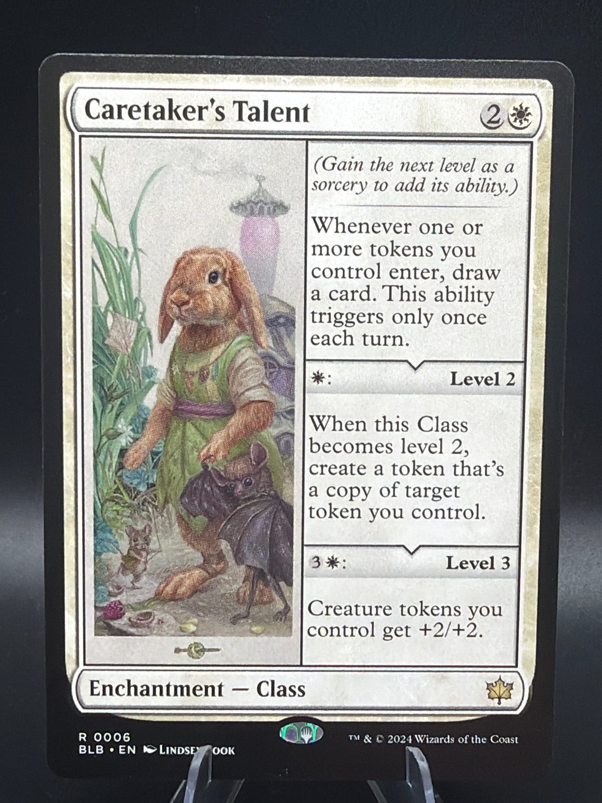 MTG TCG: Caretaker's Talent - Bloomburrow (BLB)