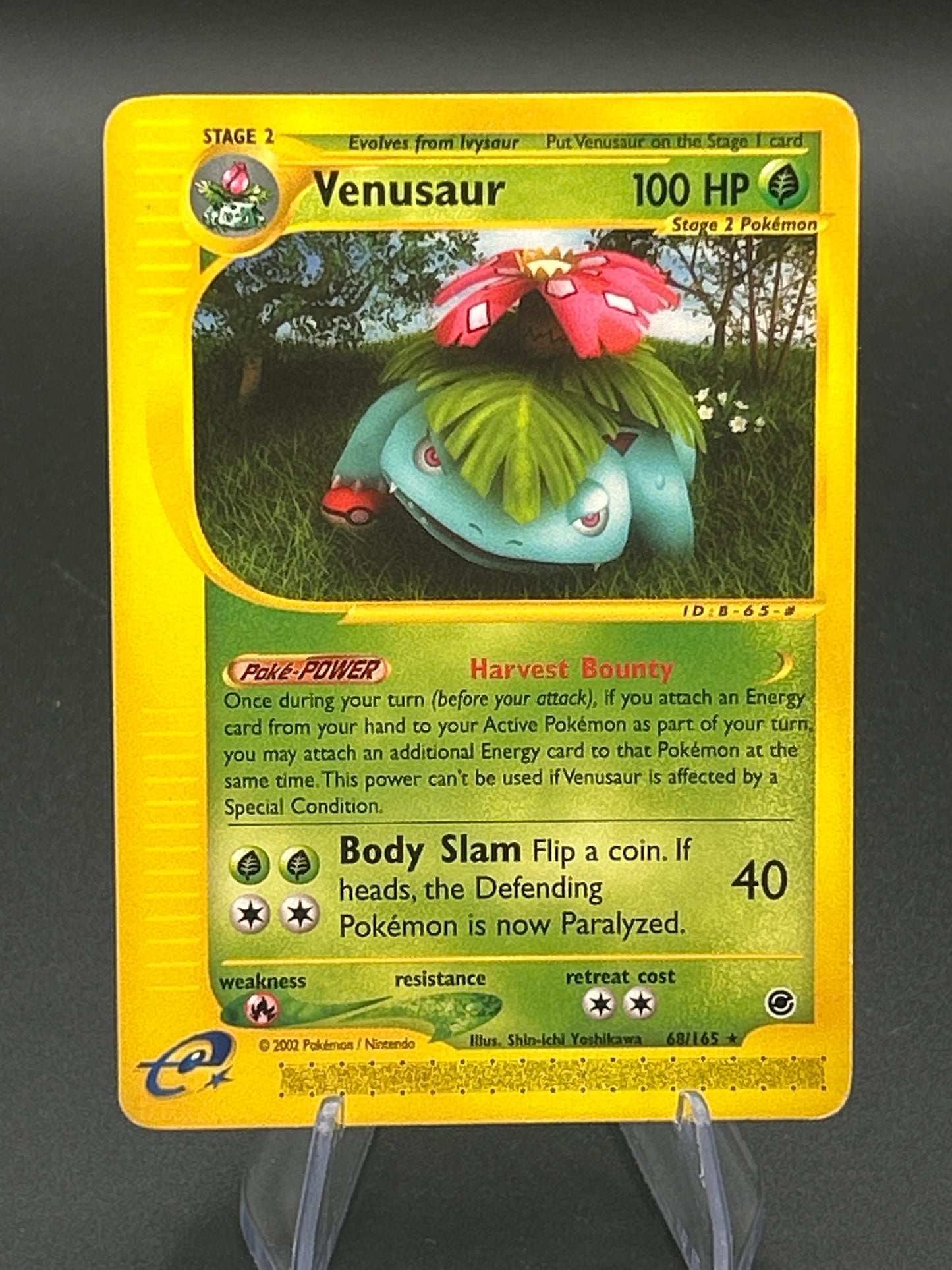 Pokémon TCG: 2002 Venusaur 68/165 Expedition