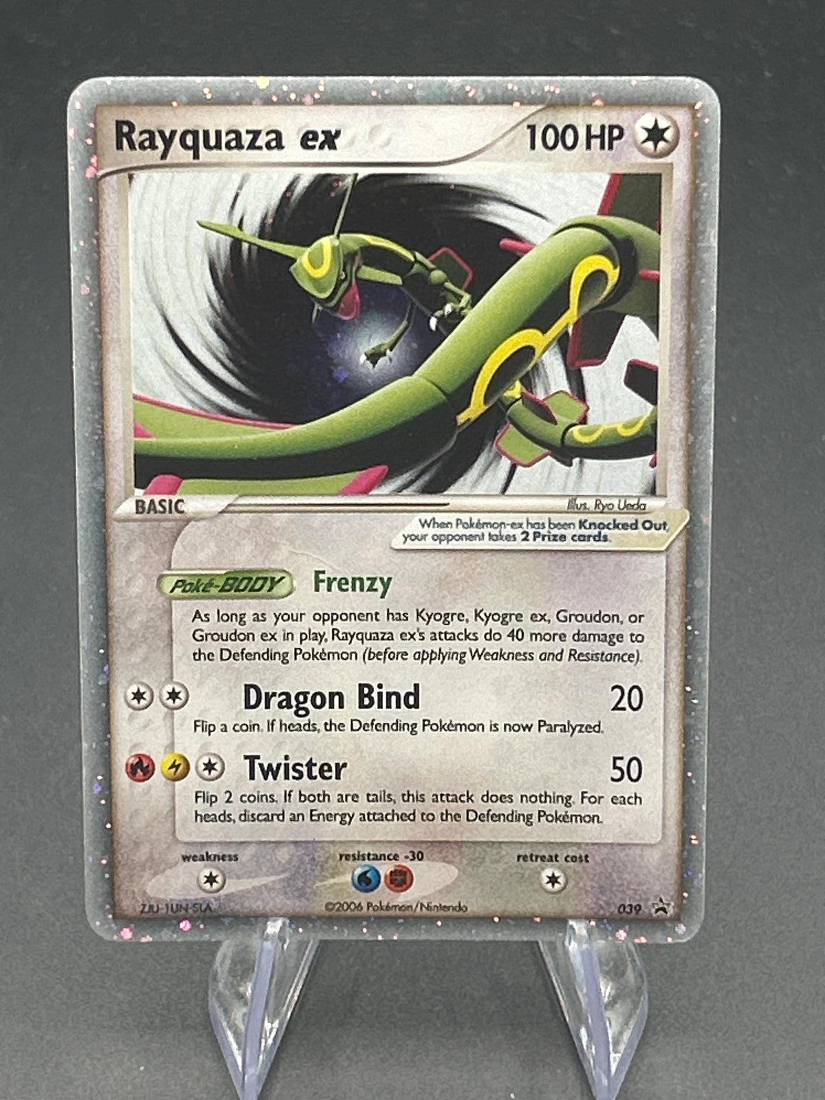 Pokémon TCG: 2006 Rayquaza ex 039 EX Collector's Tins Nintendo Promos
