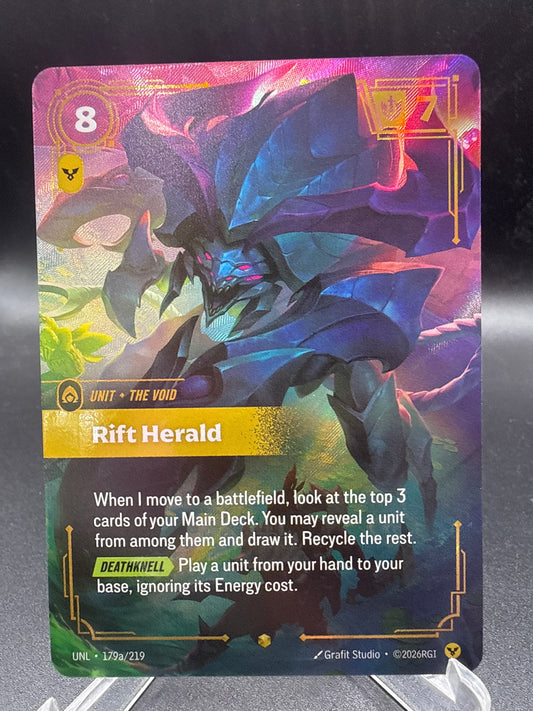 Riftbound TCG: 2026 Rift Herald (Alternate Art) - Unleashed (UNL)