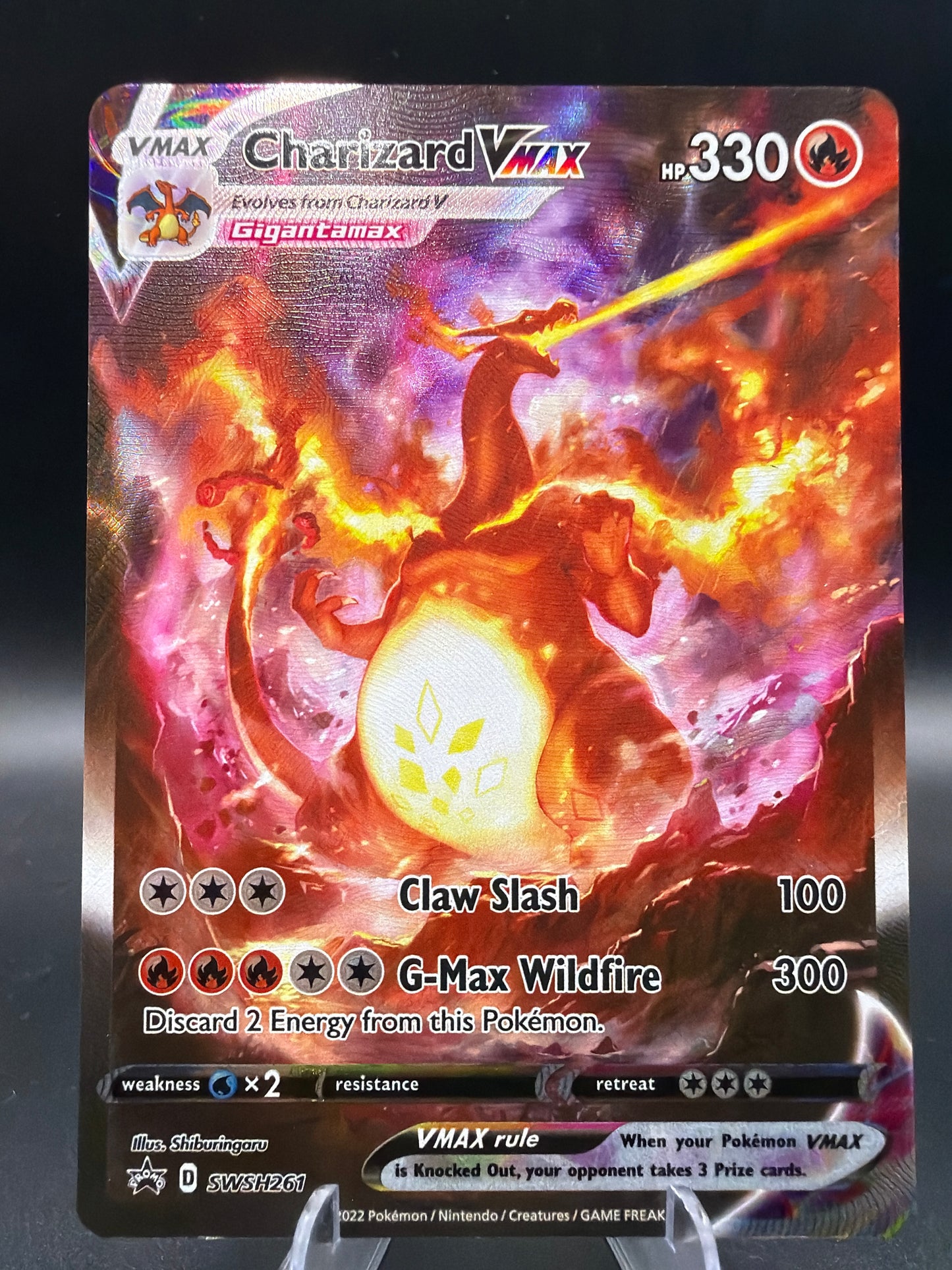 Pokémon TCG: 2022 Charizard VMAX - SWSH261 - SWSH: Sword & Shield Promos