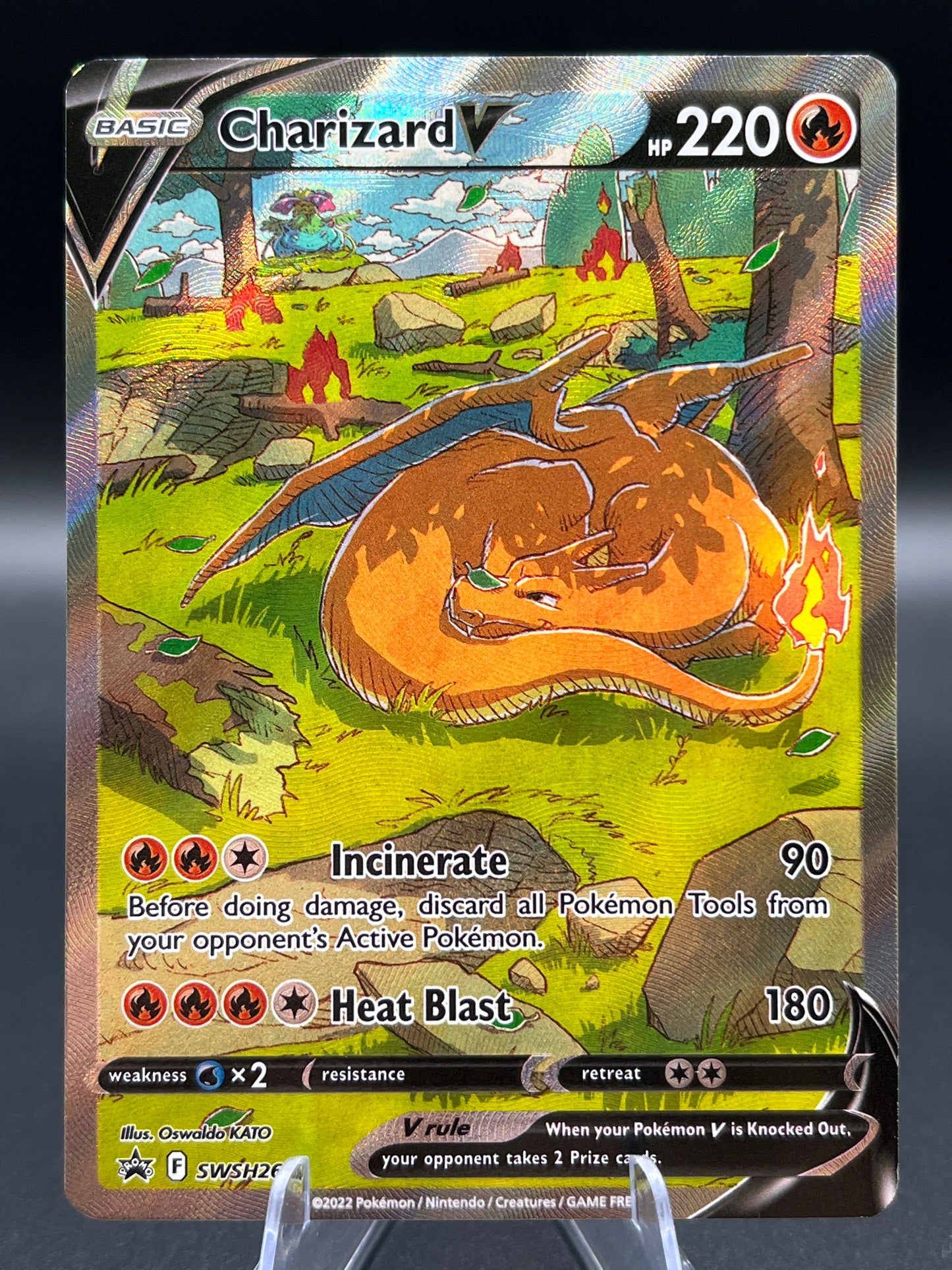 Pokémon TCG: 2022 Charizard V - SWSH260 - SWSH: Sword & Shield Promos