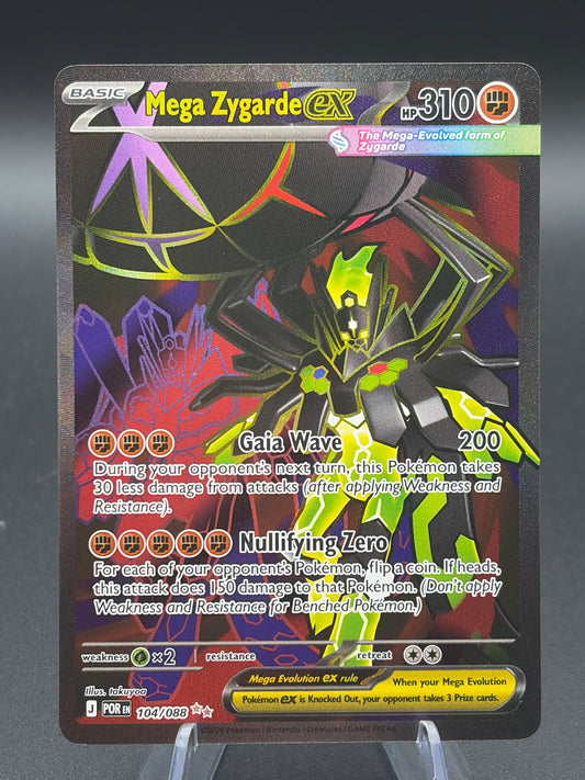 Pokémon TCG: 2026 Mega Zygarde ex - 104/088 - ME03: Perfect Order