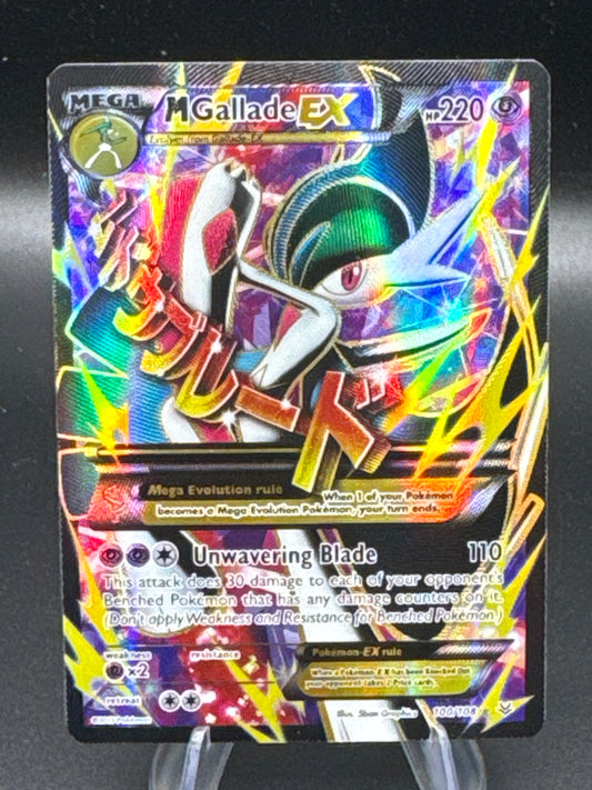 Pokemon TCG: 2015 M Gallade EX 100/108 XY: Roaring Skies