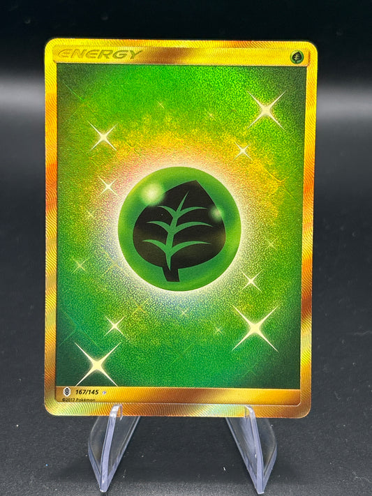 Pokémon TCG: 2017 Grass Energy (Secret) - SM - Guardians Rising