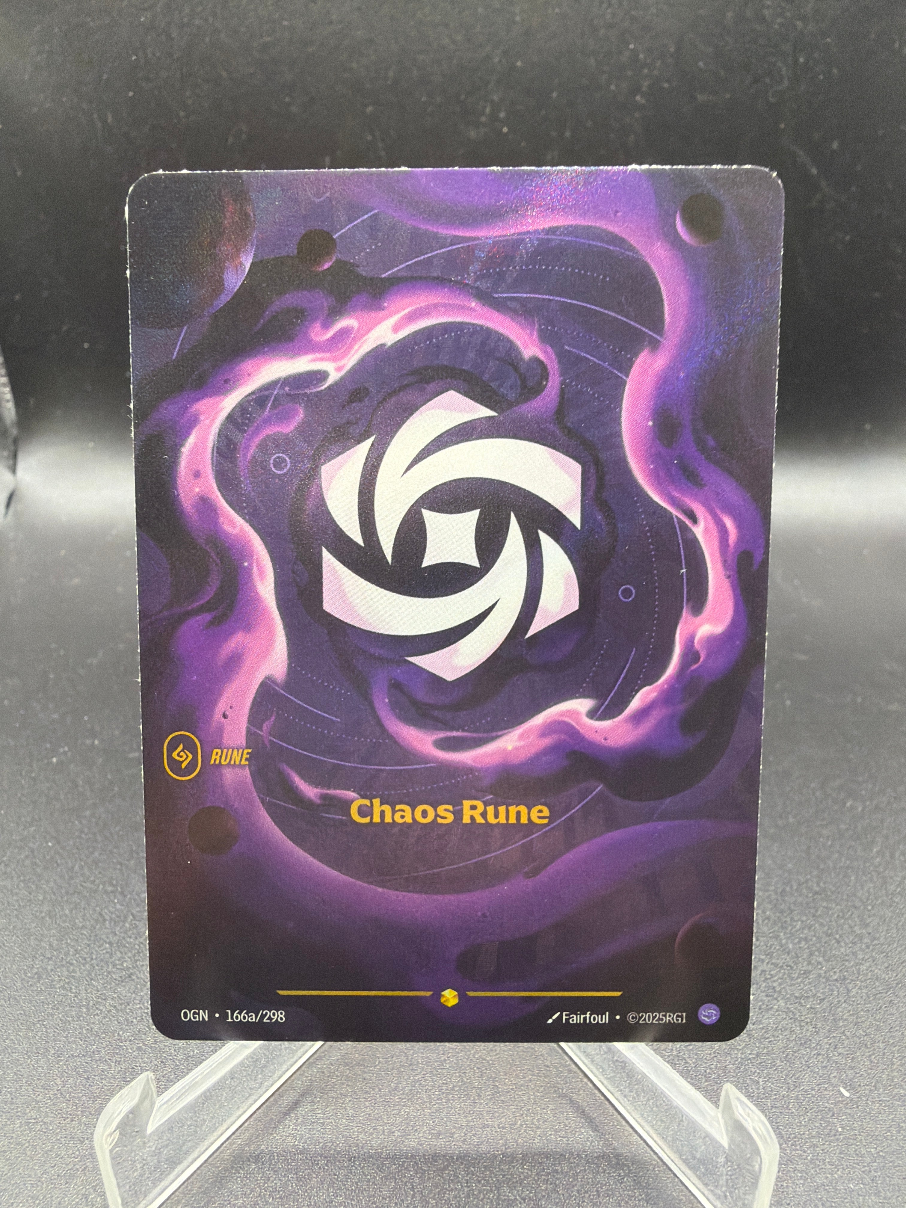 Riftbound TCG: Chaos Rune (Alternate Art) - Origins (OGN) β Epic ...