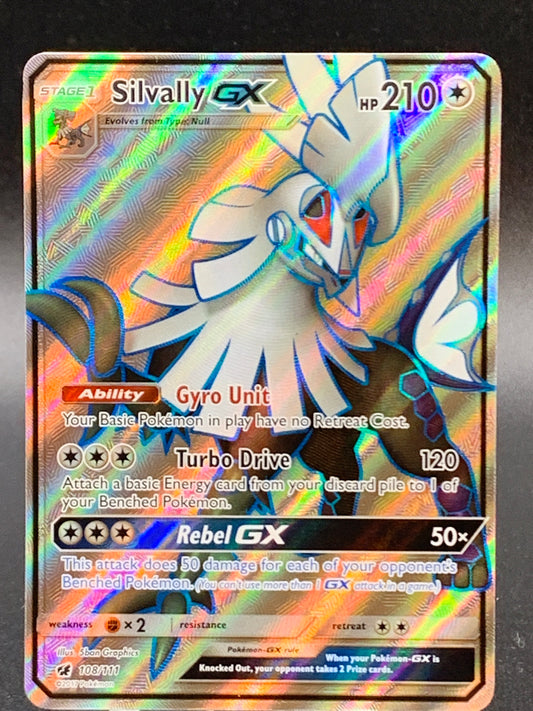Pokémon TCG: 2017 Silvally GX 108/111 SM: Crimson Invasion