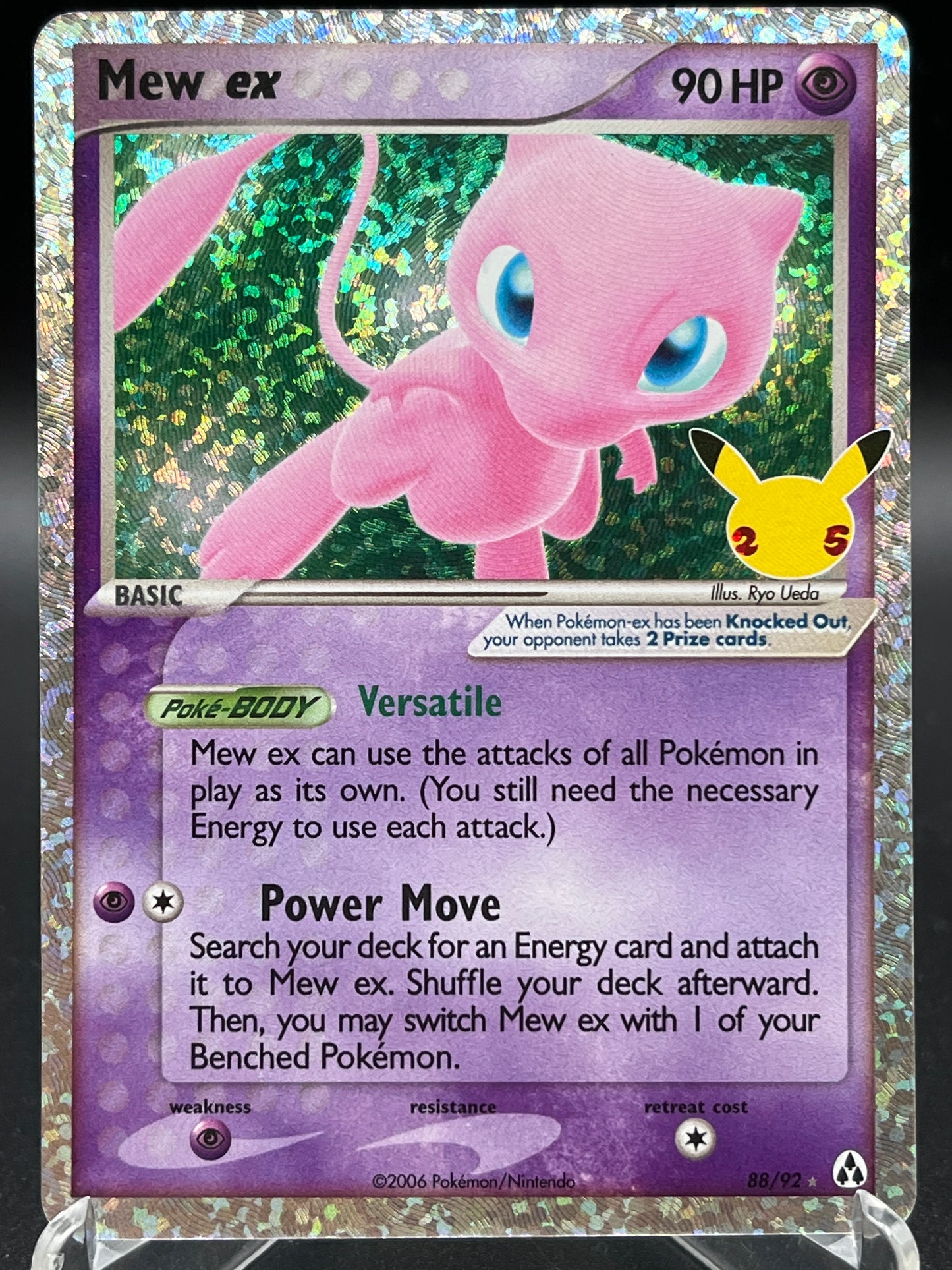 Pokémon TCG: 2021 Mew Ex - 88/92 - SWSH: Celebrations Classic Collection
