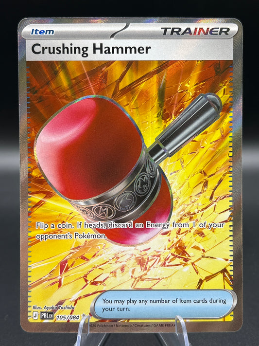 Pokémon TCG: 2026 Crushing Hammer - 105/084 - ME05: Pitch Black