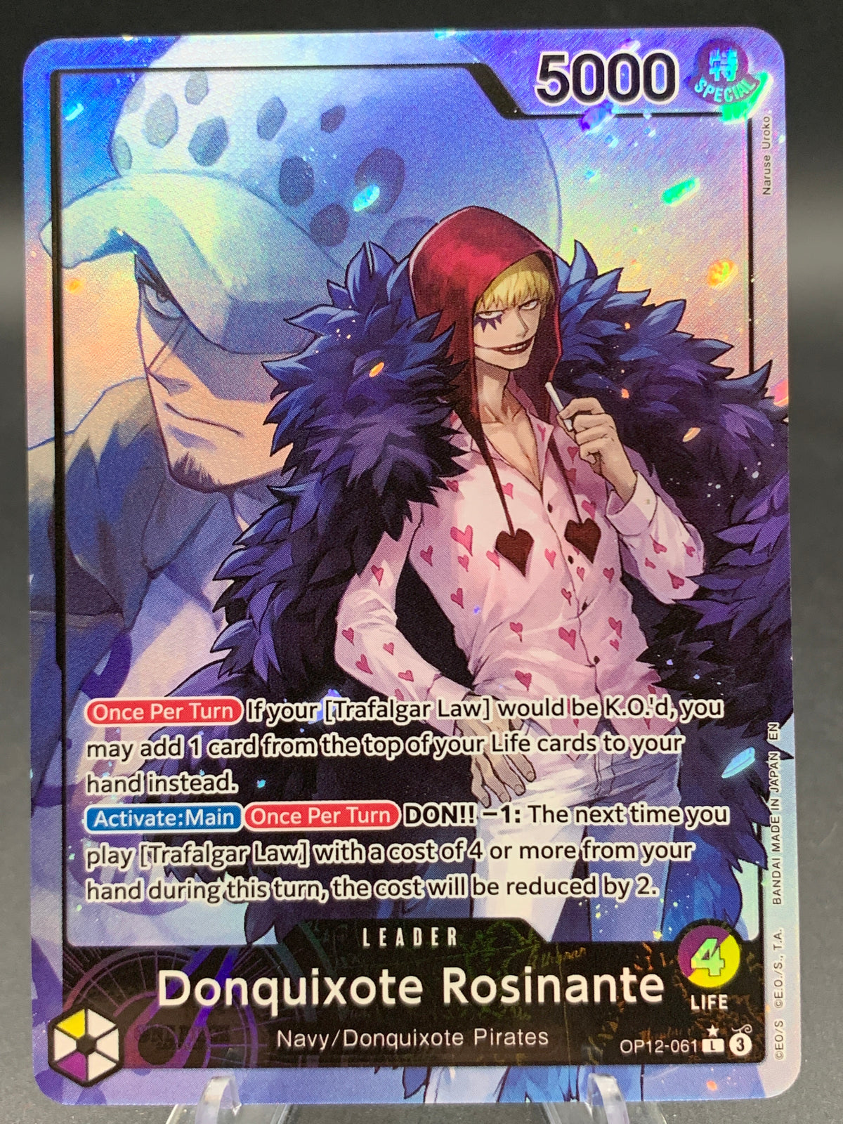 One Piece TCG: Donquixote Rosinante (061) (Alternate Art) - Legacy of the Master (OP12)