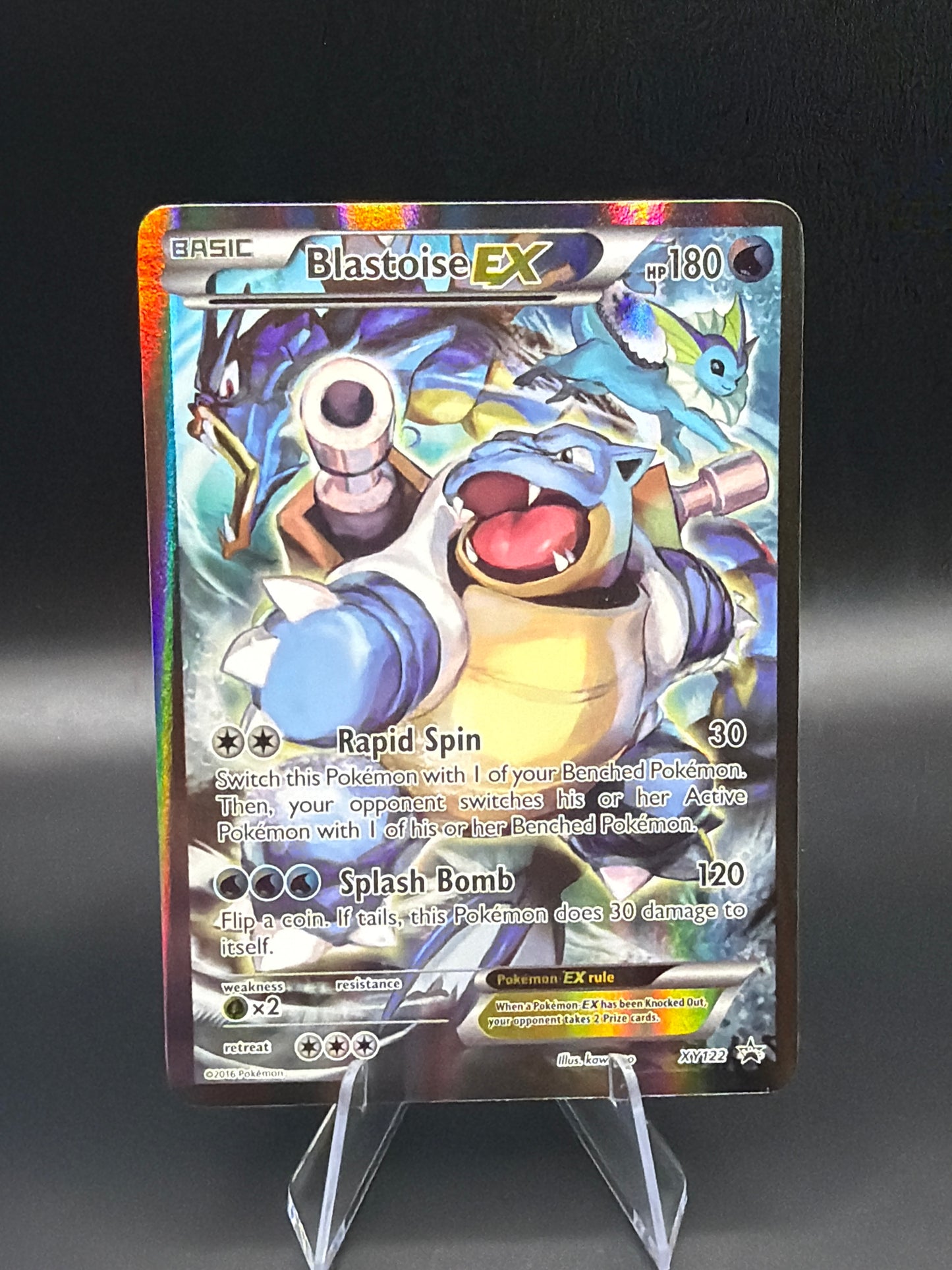 Pokémon TCG: 2016 Blastoise EX XY122 XY: Promos