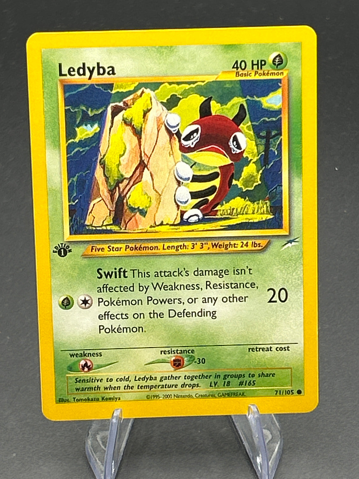 Pokémon TCG: 2002 Ledyba - 71/105 - Neo Destiny - 1st Edition