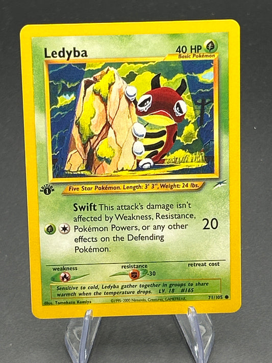 Pokémon TCG: 2002 Ledyba - 71/105 - Neo Destiny - 1st Edition