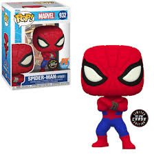 Funko PoP! Marvel: Spider-Man Japanese TV series 932 - Limited Glow Chase Edition - PX Previews exclusive