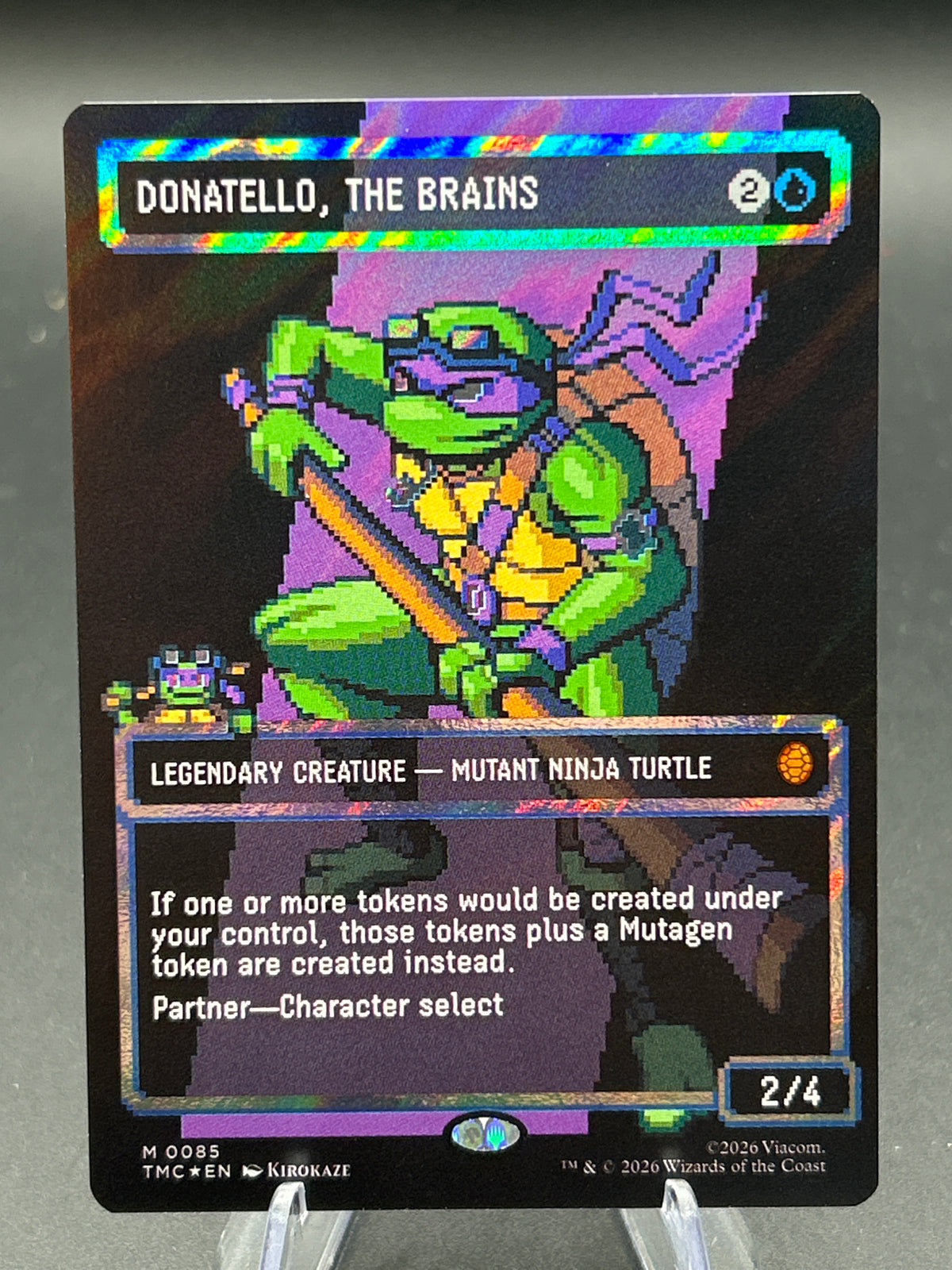 MTG TCG: Donatello, The Brains M 0085- Teenage Mutant Ninja Turtles