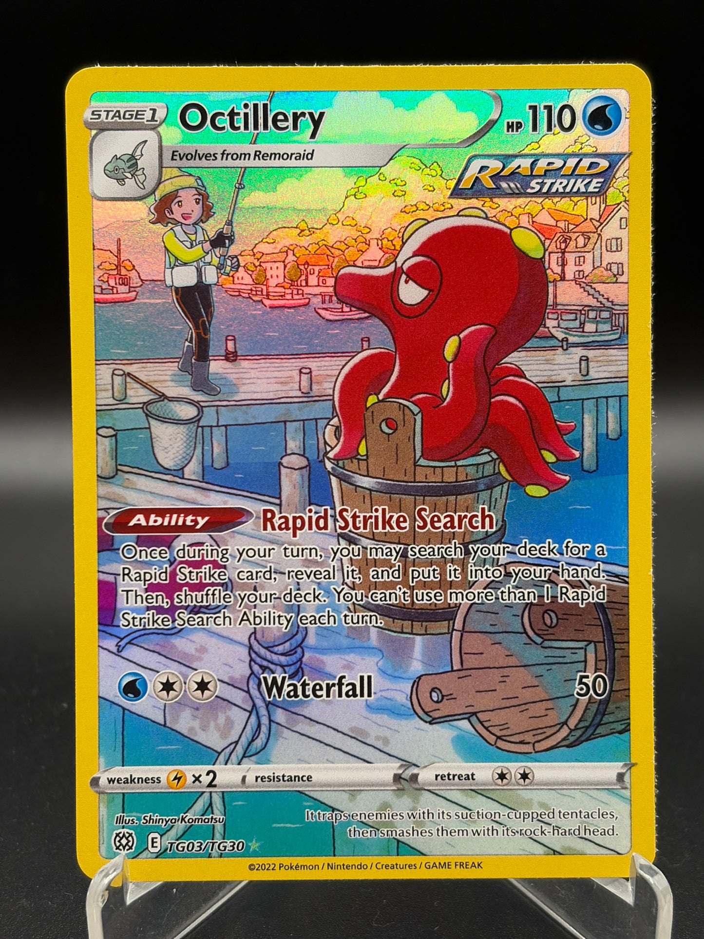 Pokémon TCG: 2022 Octillery - TG03/TG30 - SWSH09 SWSH: Brilliant Stars Trainer Gallery