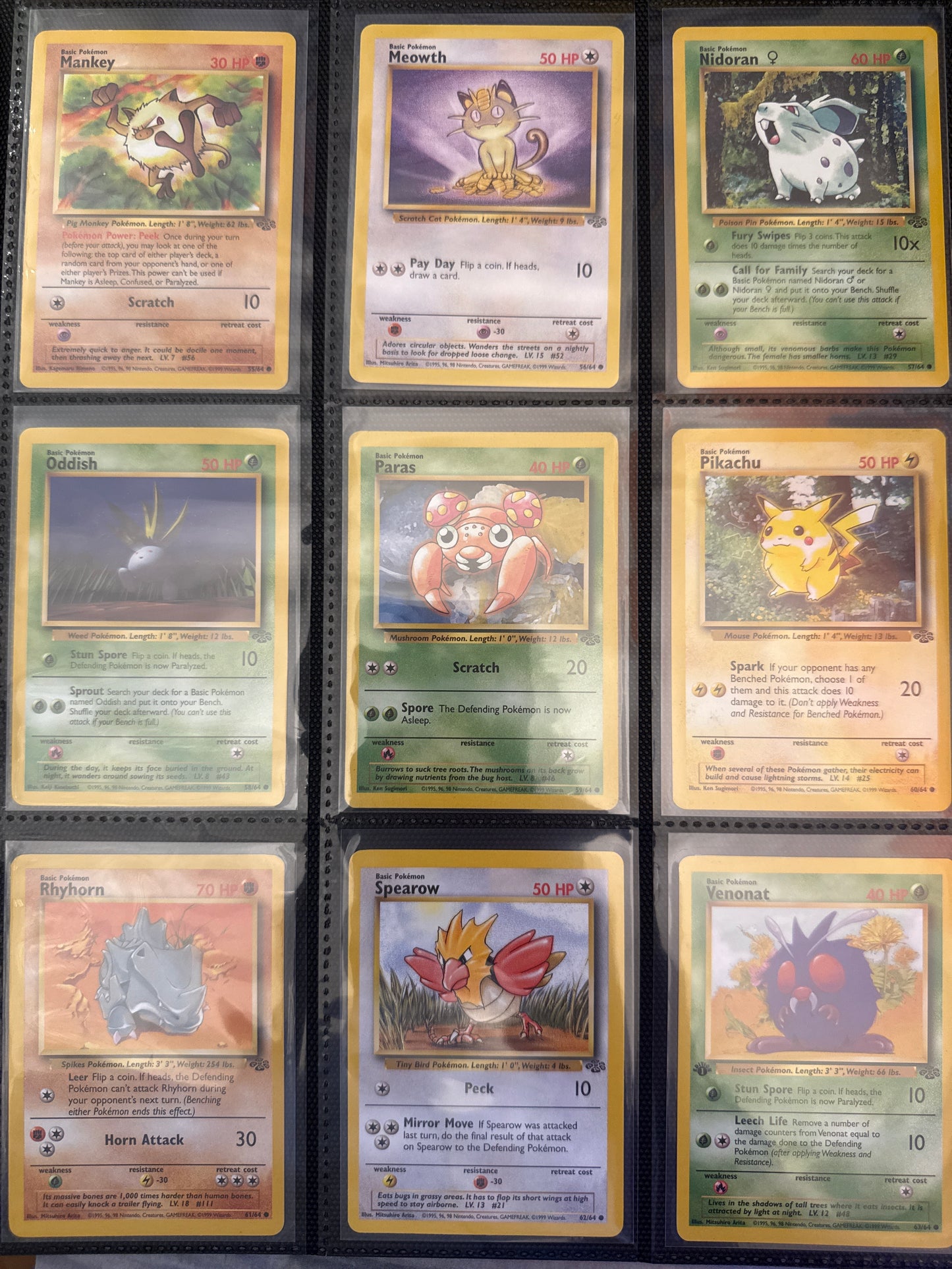 Pokémon TCG: Complete Jungle Set - NM/LP
