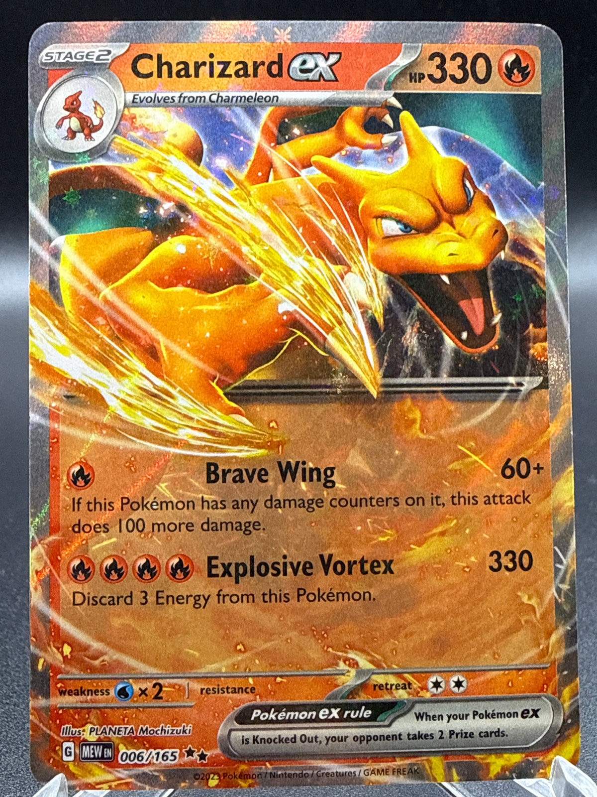 Pokémon TCG: 2023 Charizard ex 006/165 SV: Scarlet & Violet 151