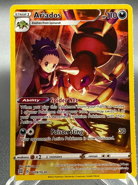 Pokémon TCG: 2022 Ariados TG09/TG30 SWSH: Brilliant Stars Trainer Gallery