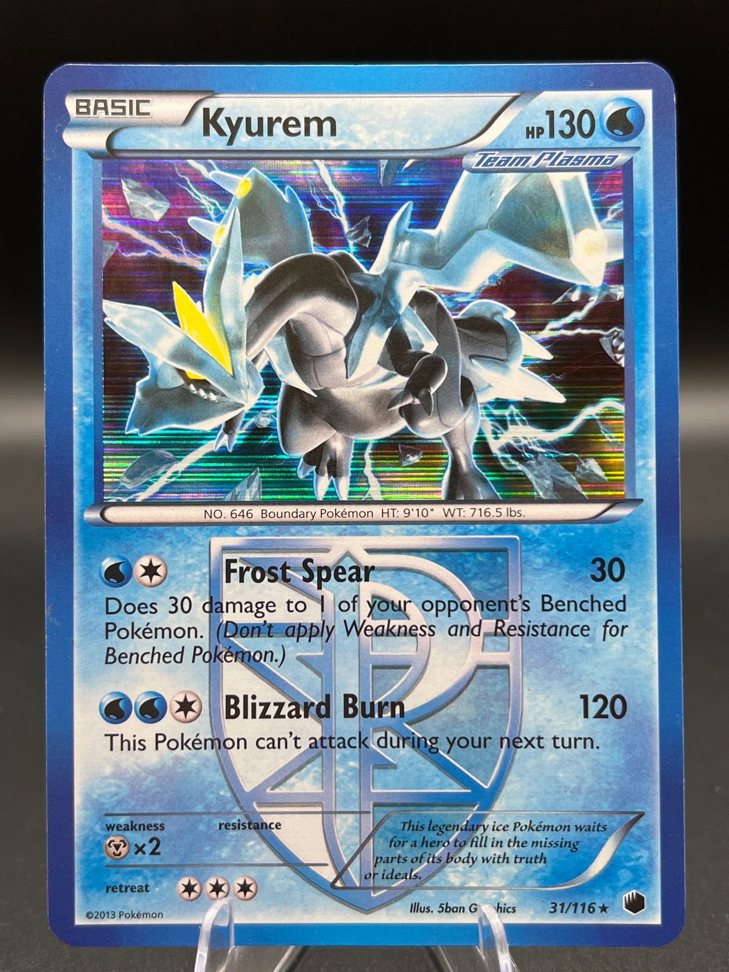 Pokémon TCG: 2013 Kyurem (Team Plasma) 31/116 - Plasma Freeze