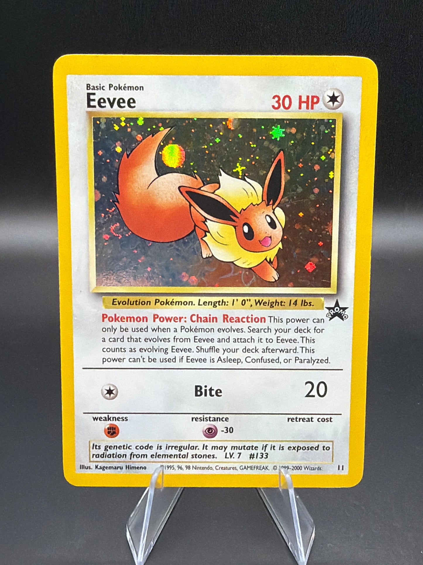 Pokémon TCG: Eevee #11 WoTC Promo