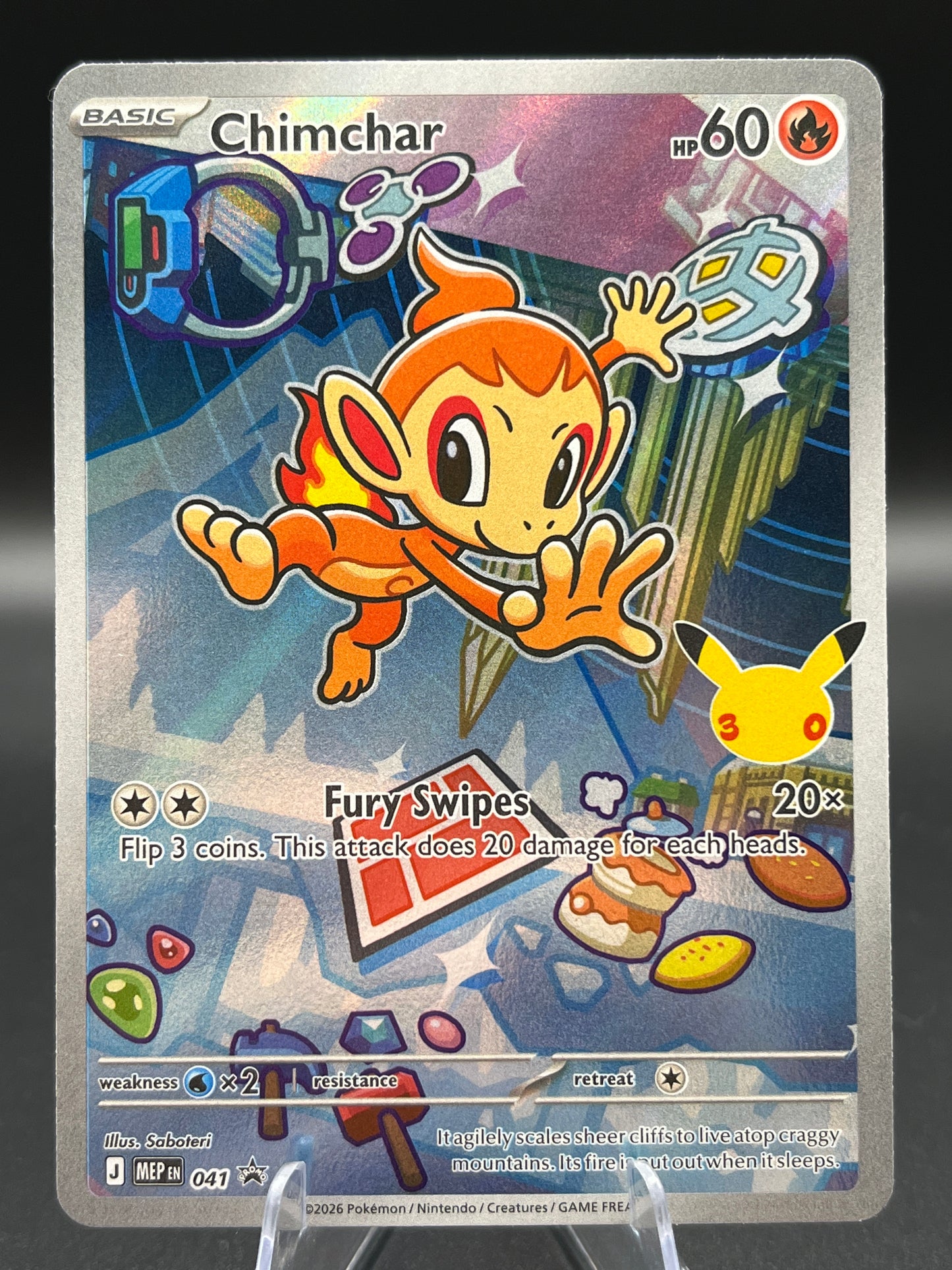 Pokémon TCG: 2026 Chimchar - #041 - Mega Evolution Promos