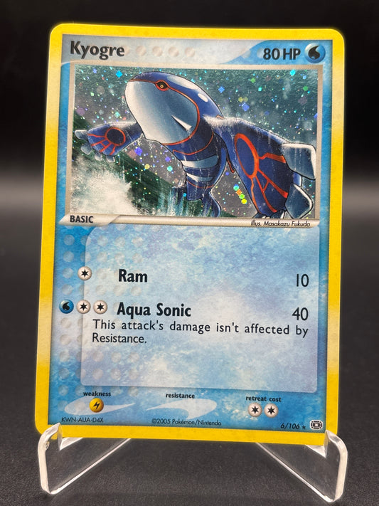 Pokémon TCG: 2005 Kyogre 6/106 EX Emerald Holo