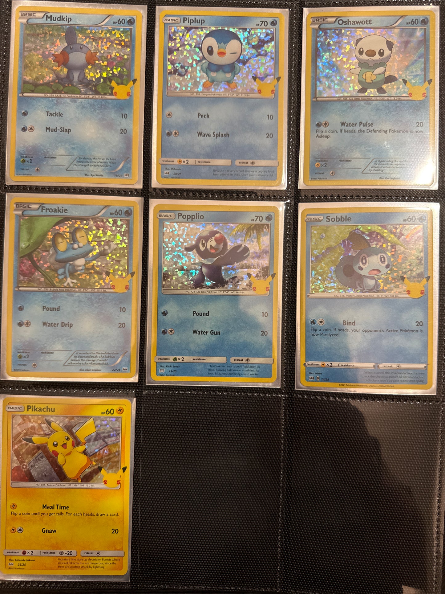 Pokémon TCG: Celebrations 25th Anniversary McDonalds Set (2021)