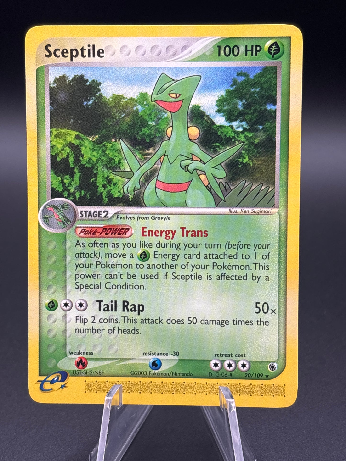 Pokémon TCG: 2003 Sceptile - 20/109 - Ruby and Sapphire