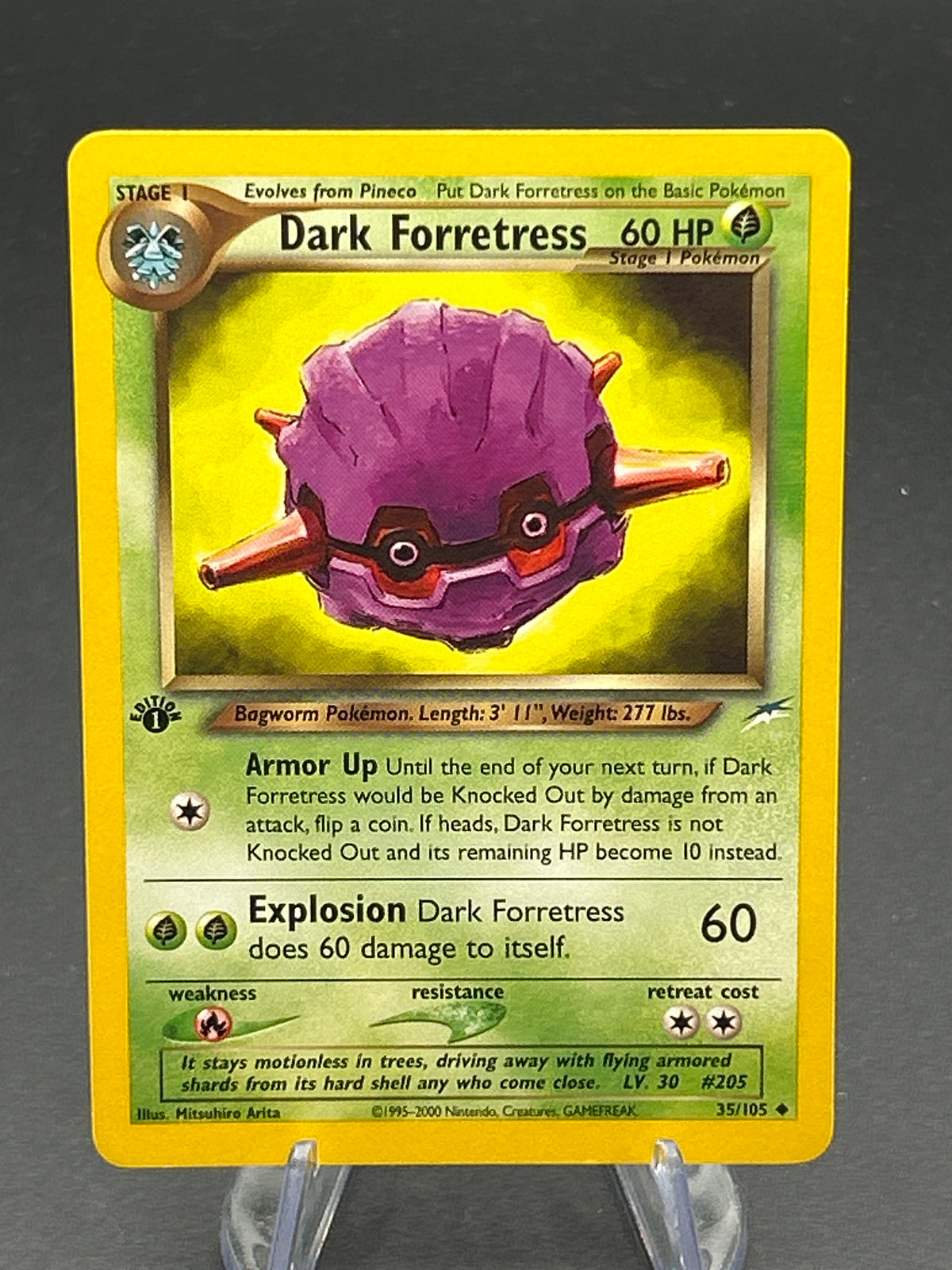 Pokémon TCG: 2002 Dark Forretress 35/105 - Neo Destiny - 1st Edition