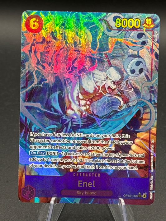 One Piece TCG: Enel OP15-118 - Adventure on Kami's Island