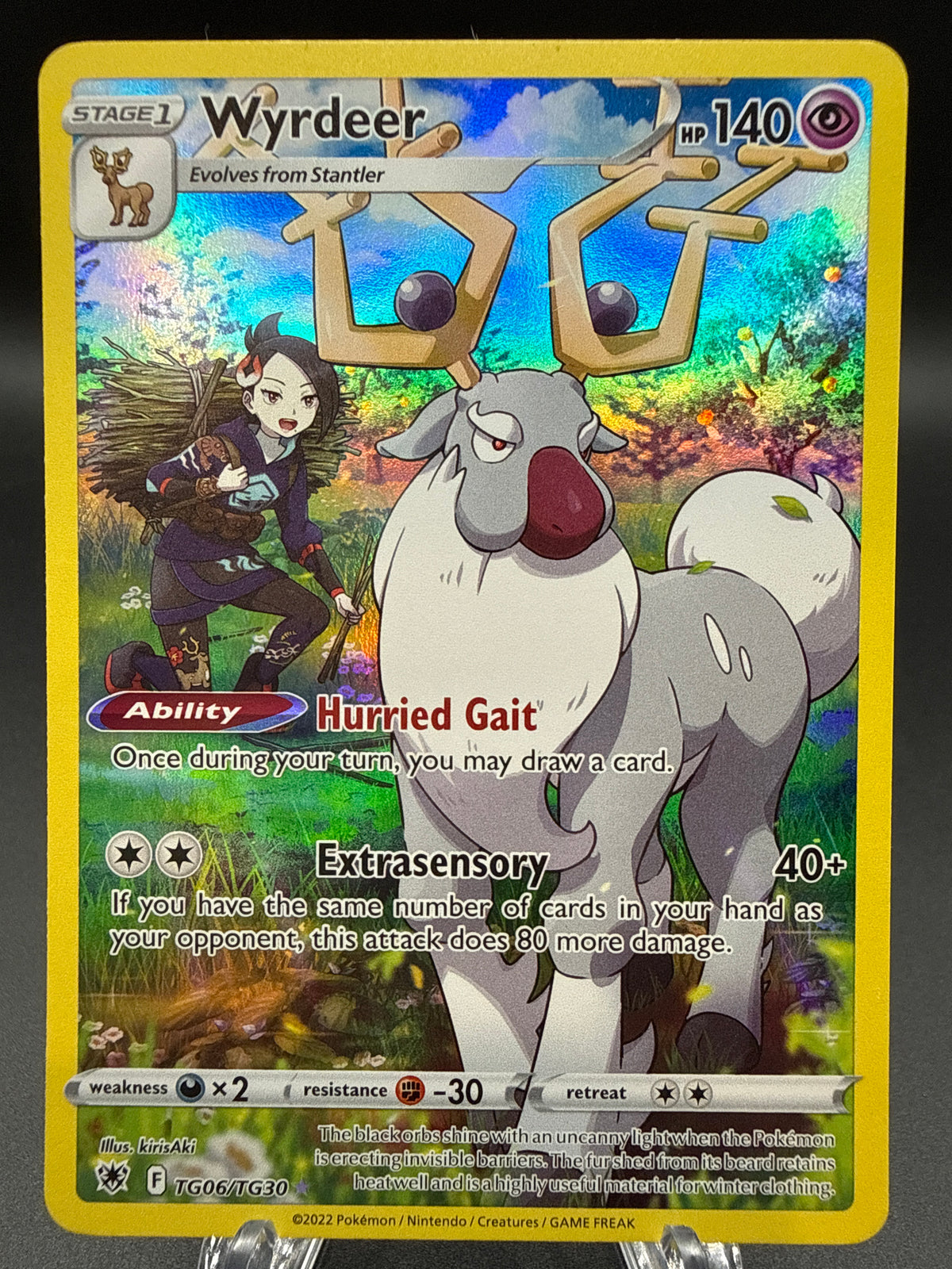Pokémon TCG: 2022 Wyrdeer - TG06/TG30 - SWSH: Astral Radiance Trainer Gallery