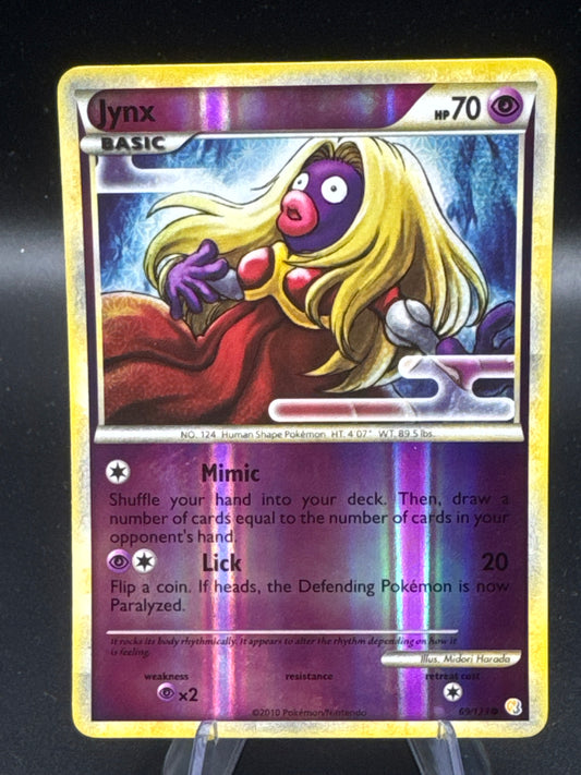 Pokémon TCG: 2010 Jynx 69/123 - HeartGold SoulSilver Reverse Holo
