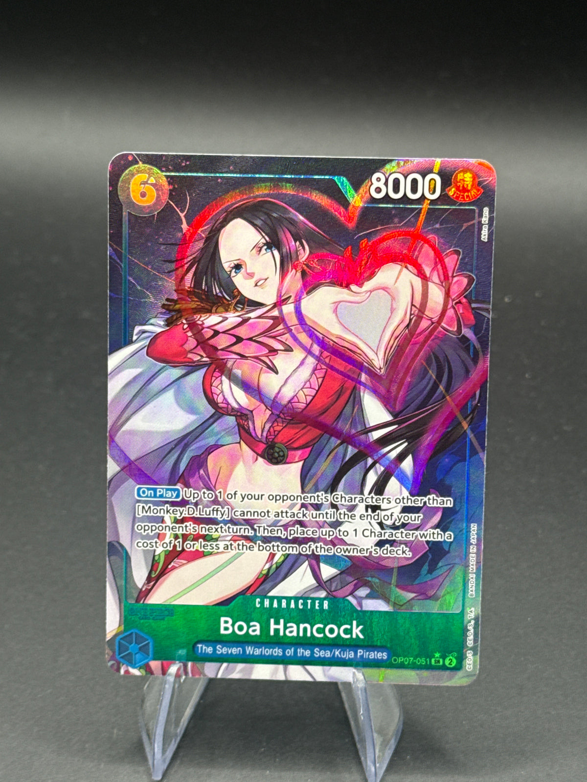 One Piece TCG: Boa Hancock (Parallel) OP07-051 500 Years in the Future