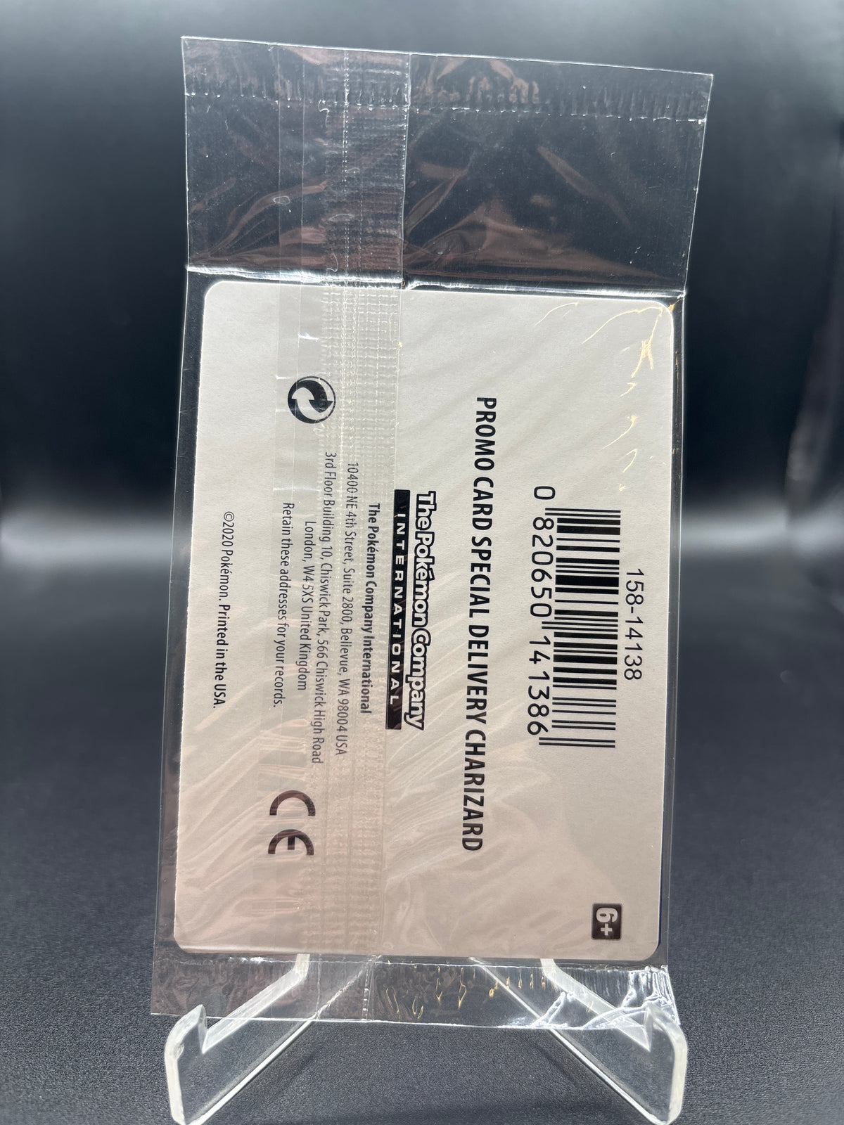 Pokémon TCG: 2020 Special Delivery Charizard Promo Sealed