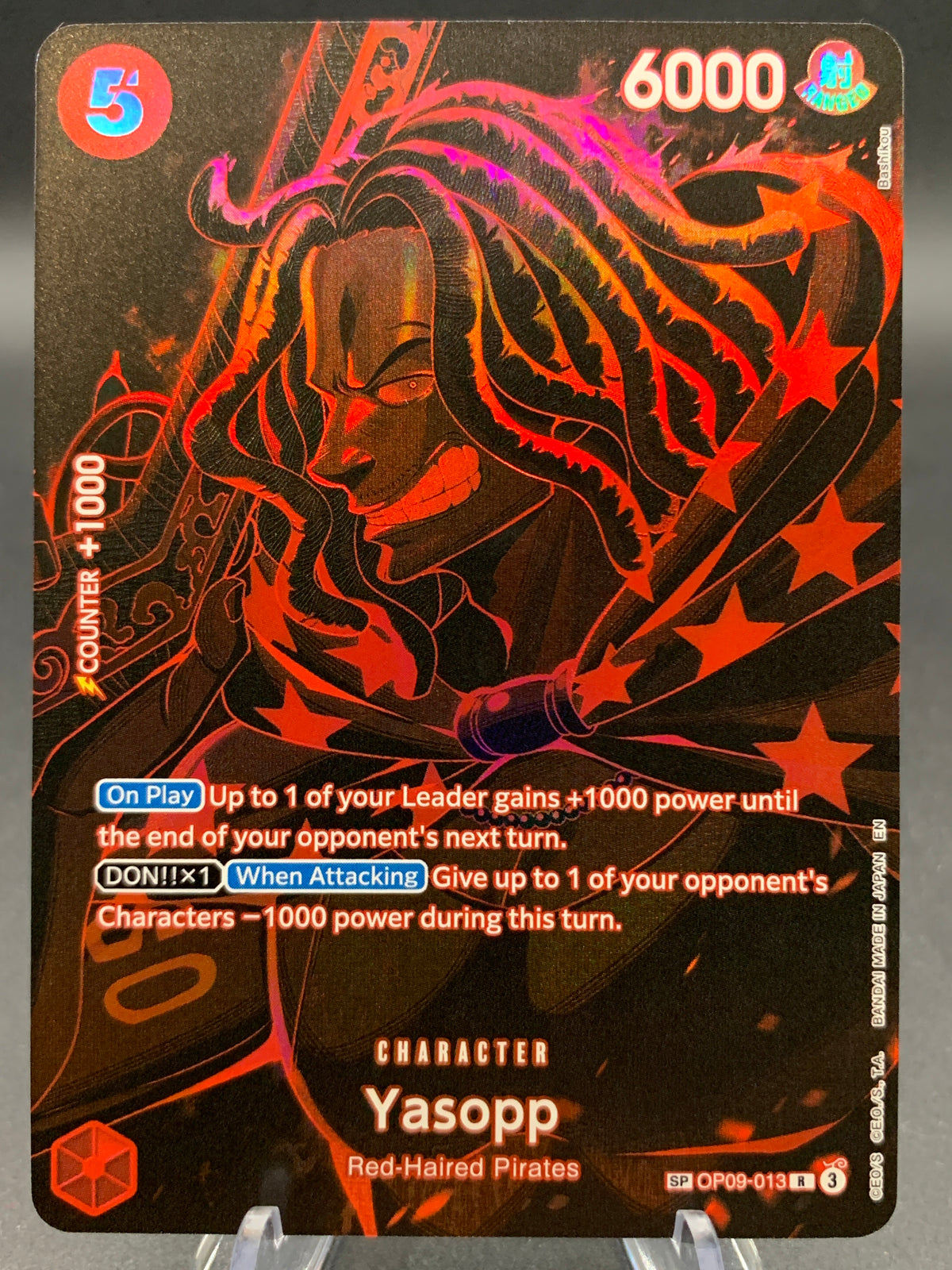 One Piece TCG: Yasopp (SP) OP09-013 - Legacy of the Master (OP12)