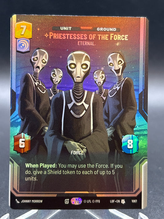 Star Wars TCG: Priestesses of the Force - Eternal (Prestige Foil) - Legends of the Force (LOF)