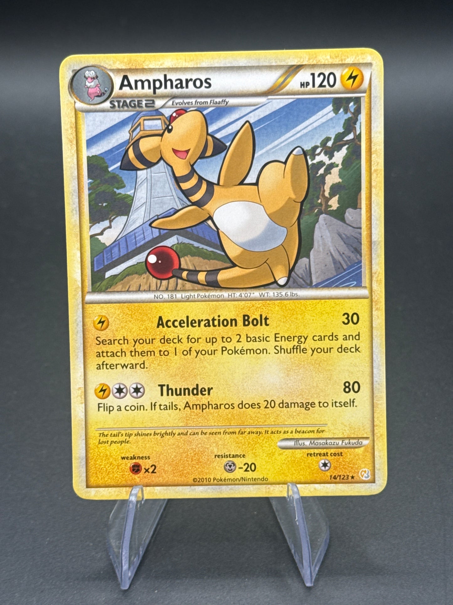 Pokémon TCG: 2010 Ampharos 14/123 - HeartGold SoulSilver