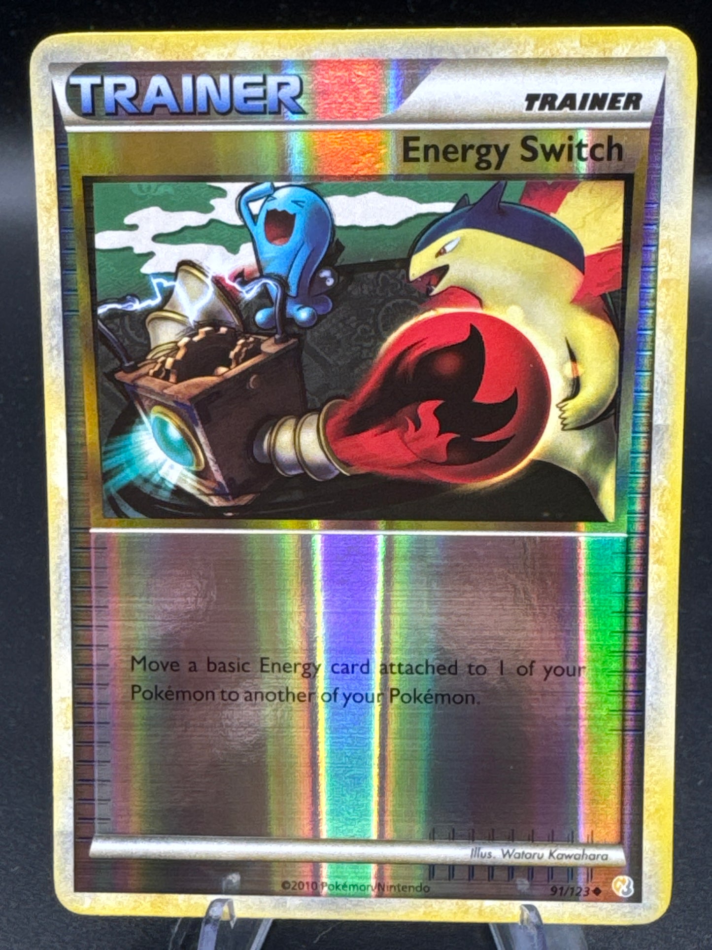 Pokémon TCG: 2010 Energy Switch 91/123 - HeartGold SoulSilver Reverse Holo