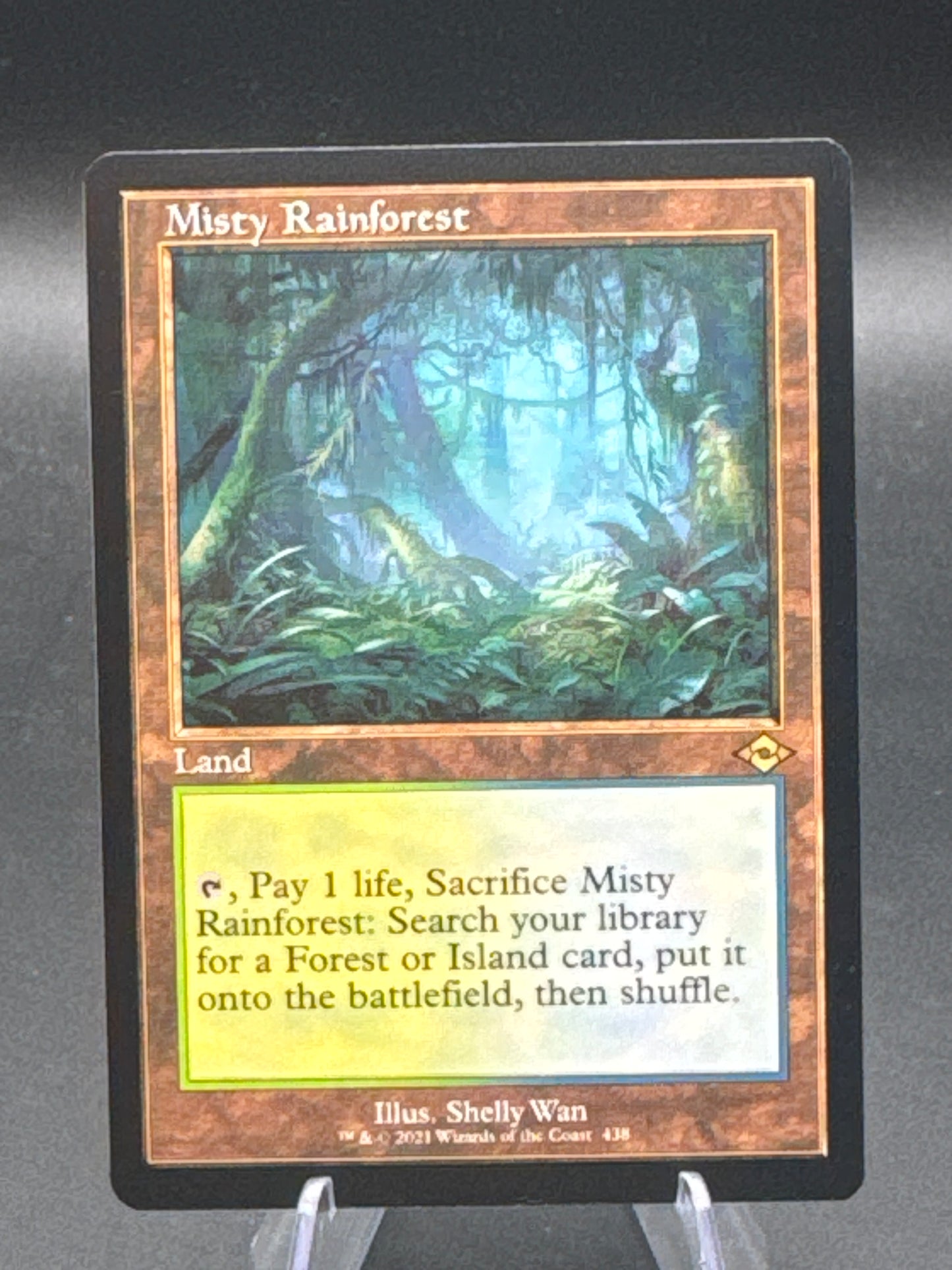 MTG TCG: Misty Rainforest 438 Modern Horizons 2