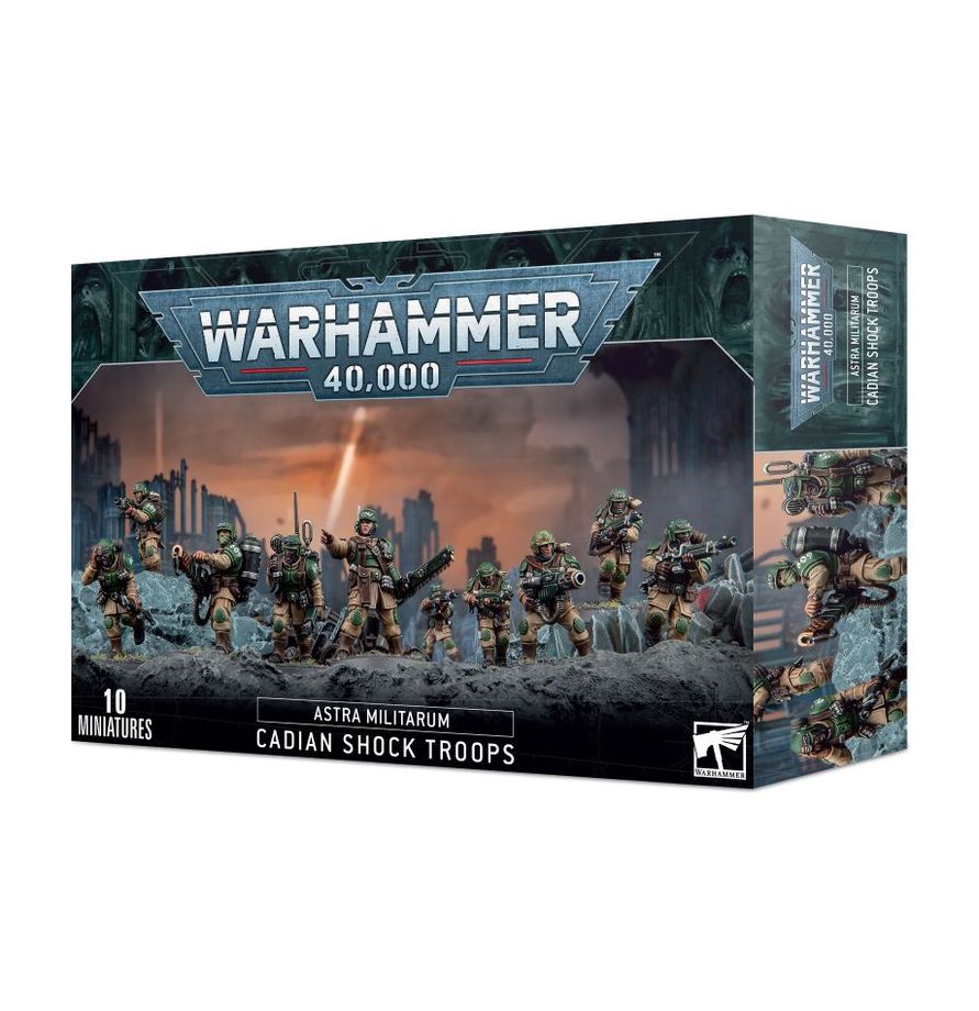 Warhammer: Astra Militarum - Cadian Shock Troops