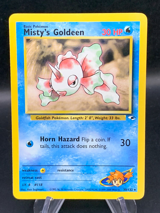 Pokémon TCG: 2000 Misty's Goldeen 30/132 Gym Heroes