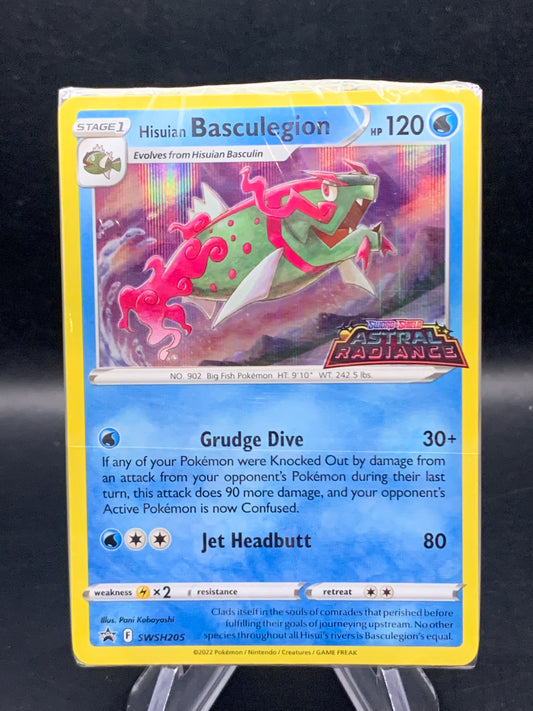 Pokémon TCG: 2022 Hisuian Basculegion SWSH205 SWSH: Astral Radiance Prerelease (Sealed)
