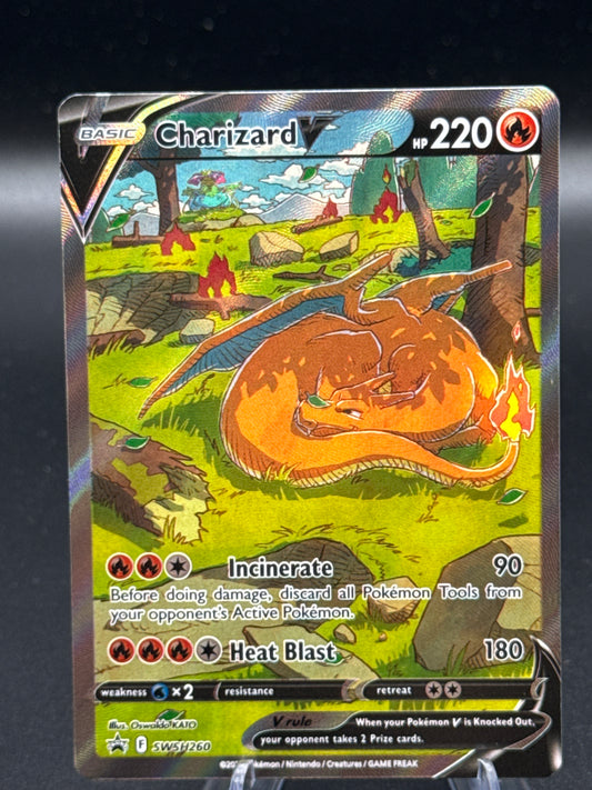 Pokémon TCG: 2022 Charizard V SWSH260 UPC Promo