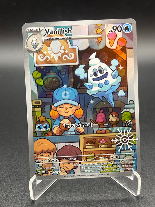 Pokémon TCG: 2023 Vanillish 190/182 SV: Paradox Rift (Holiday Calendar)