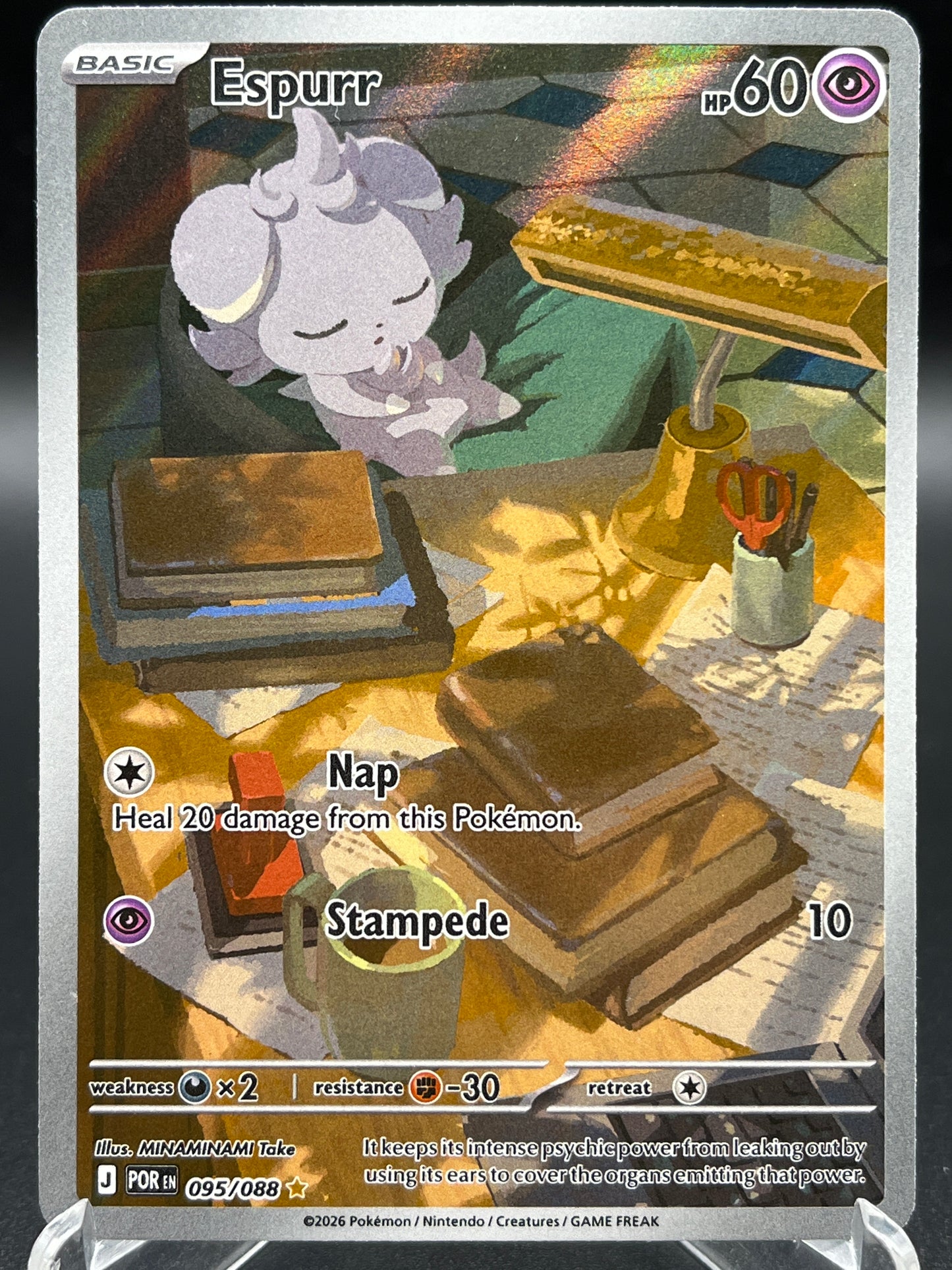 Pokémon TCG: 2026 Espurr - 095/088 - ME03: Perfect Order