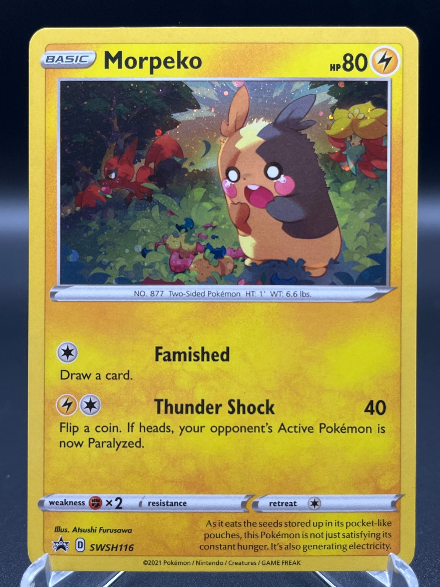 Pokémon TCG: 2021 Morpeko SWSH116 - SWSH: Sword & Shield Promo Cards