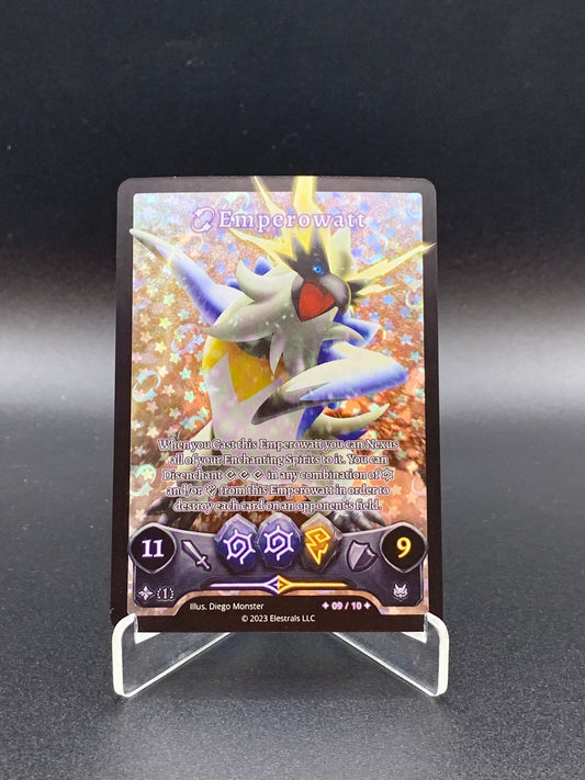Elestrals TCG: Emperowatt (Serialized) 09/10 Shattered Stars Chapter 1