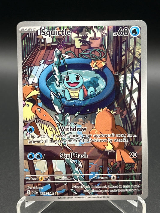 Pokémon TCG: 2024 Squirtle - 148/142 - S&V: Stellar Crown