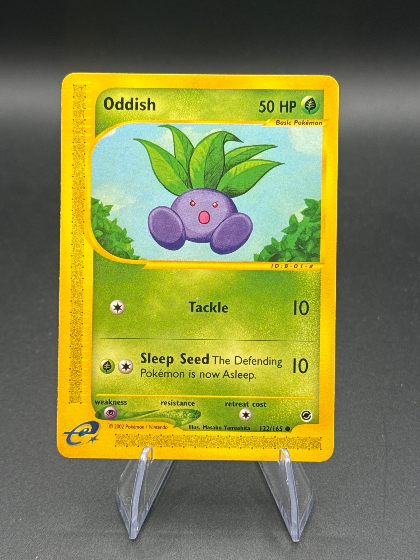 Pokémon TCG: 2002 Oddish 122/165 -  Expedition